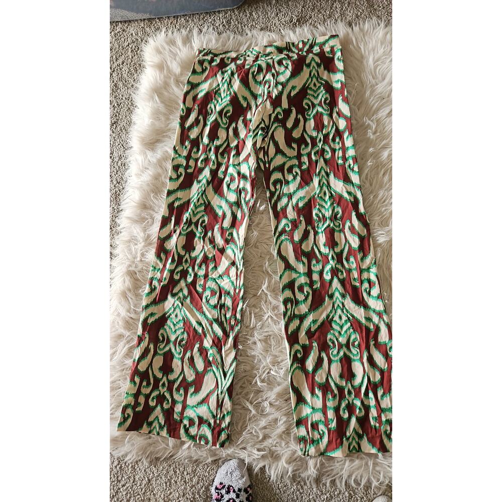 ZARA - Pants with floral print - Picture 3 of 5